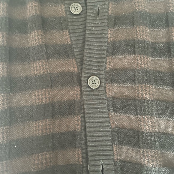 ARMANI COLLEZIONI wool blend cardigan sweater - Picture 2 of 9